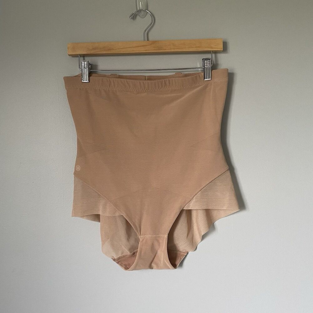 Honeylove SuperPower Brief Shapewear Nude Beige Undergarment Women's Size XL